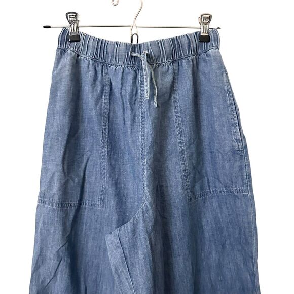 SPLENDID X @CELLAJANEBLOG Wide Leg Denim Pant Small - Picture 4 of 5